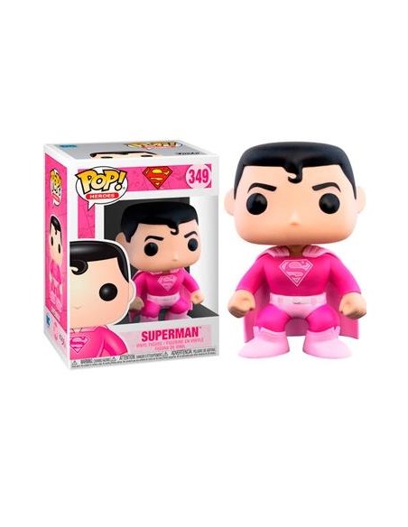FUNKO POP DC SUPERMAN ROSA INVESTIGACION CONTRA EL CANCER DE MAMA  Nº 349 -CAJA ORIGINAL- FUNKO POP DC SUPERMAN ROSA INVESTIGACION CONTRA EL CANCER DE MAMA  Nº 349 -CAJA ORIGINAL-